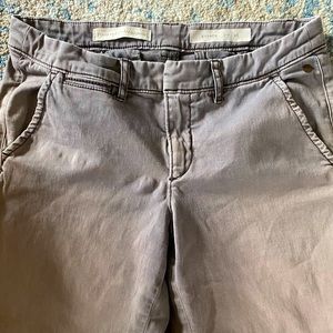 Anthropologie pilcro cropped faded chinos